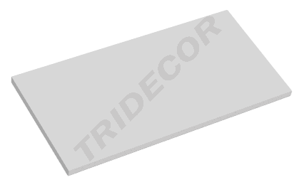 Scaffali in legno bianco 90X20 cm 19 mm