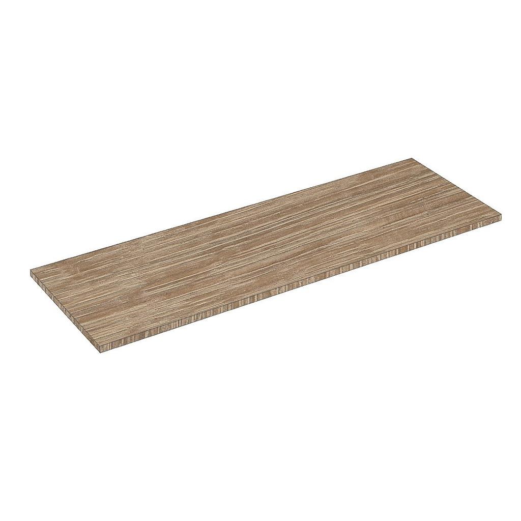 Piastrella in legno colore quercia chiaro 120x40 cm Spessore 19 mm