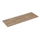 Balda De Madera Color Roble Claro 120X40 Cm Grosor 19 Mm