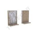 Gondola simplă culori variate 120x40x180 cm