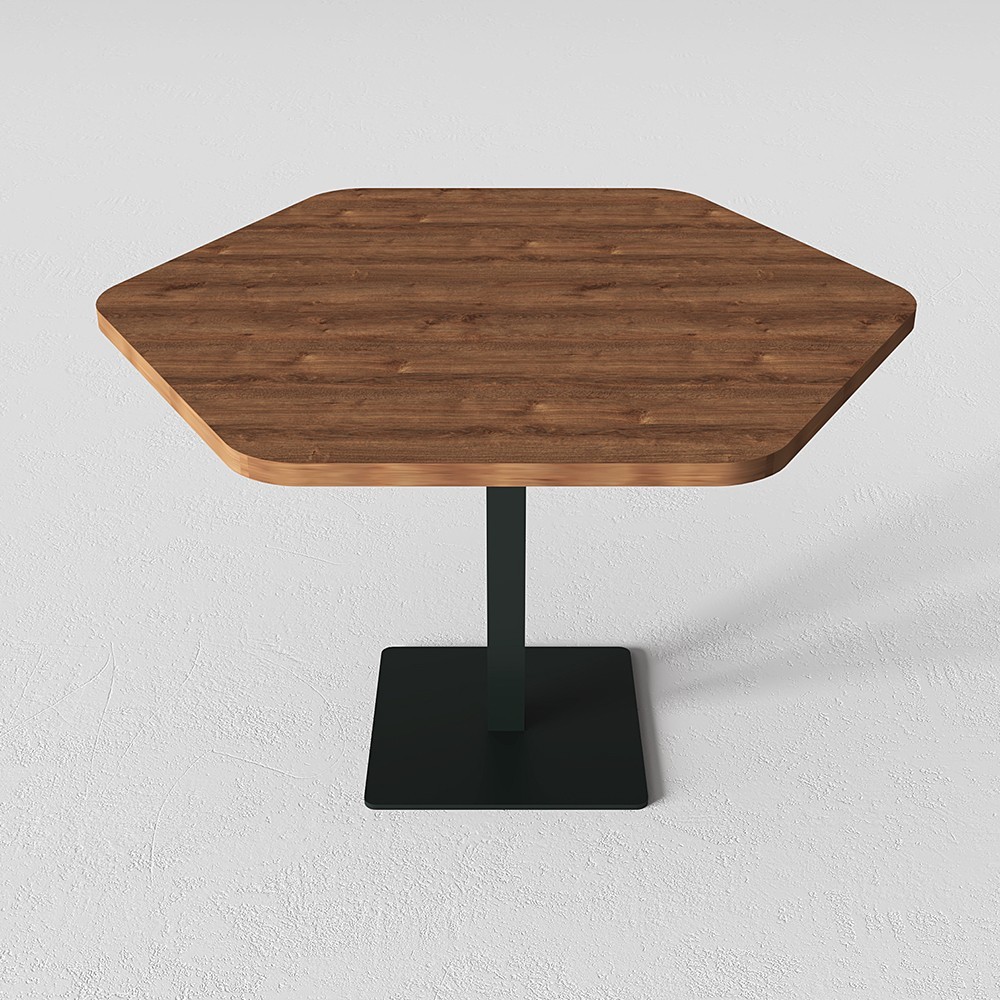 Hexagonal Hospitality Table 60X60X75cm Various Colors