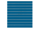 Blue slat panel 9.8 Guides 120X100cm