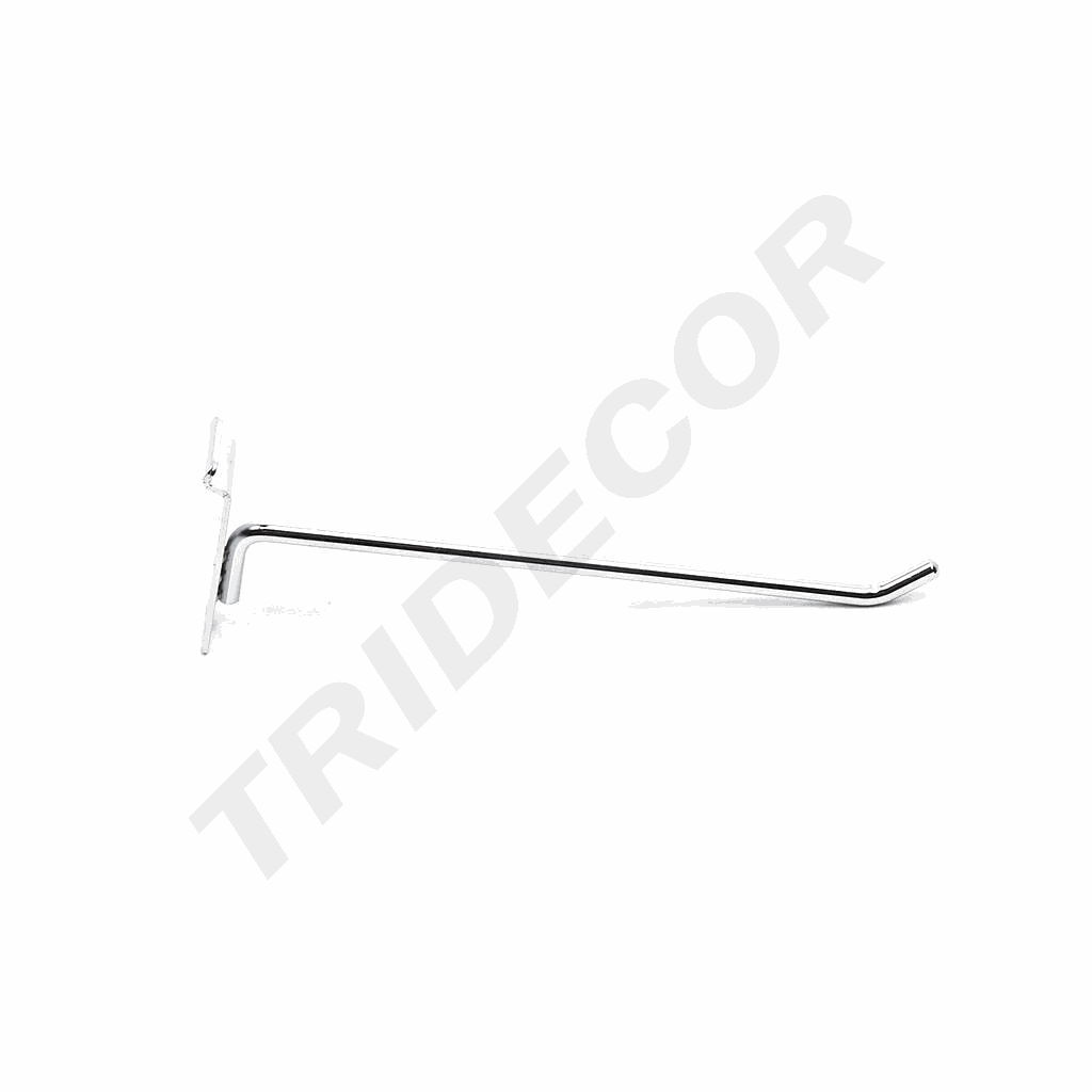 Gancho De Lámina De Aluminio Ranurado 15 Cm 4 Mm