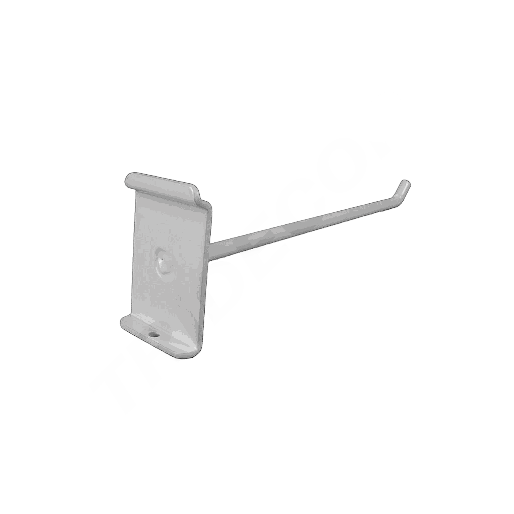 Gancho branco para ripa estreita de 25cm