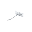 电镀卡细槽铝板钩Ganchos para lama de aluminio ranurada 4mm10cm 200/caja