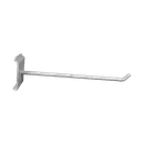 Gancio bianco per stecche con fessura stretta 35cm