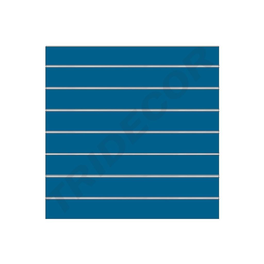 Panou cu lamele albastre 7 ghiduri 120X100cm