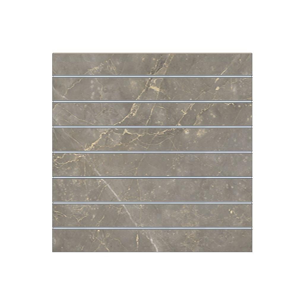 7 Guides slat panel Color: Palazio Gold. Size: 120X100cm