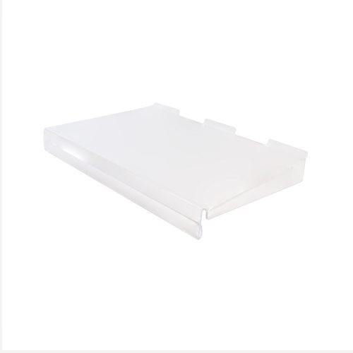 Vassoio in acrilico per pannello a doghe 40x40 cm