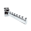 Colgador Inclinado Para Panel De Lamas 8 Bolas 30 Cm