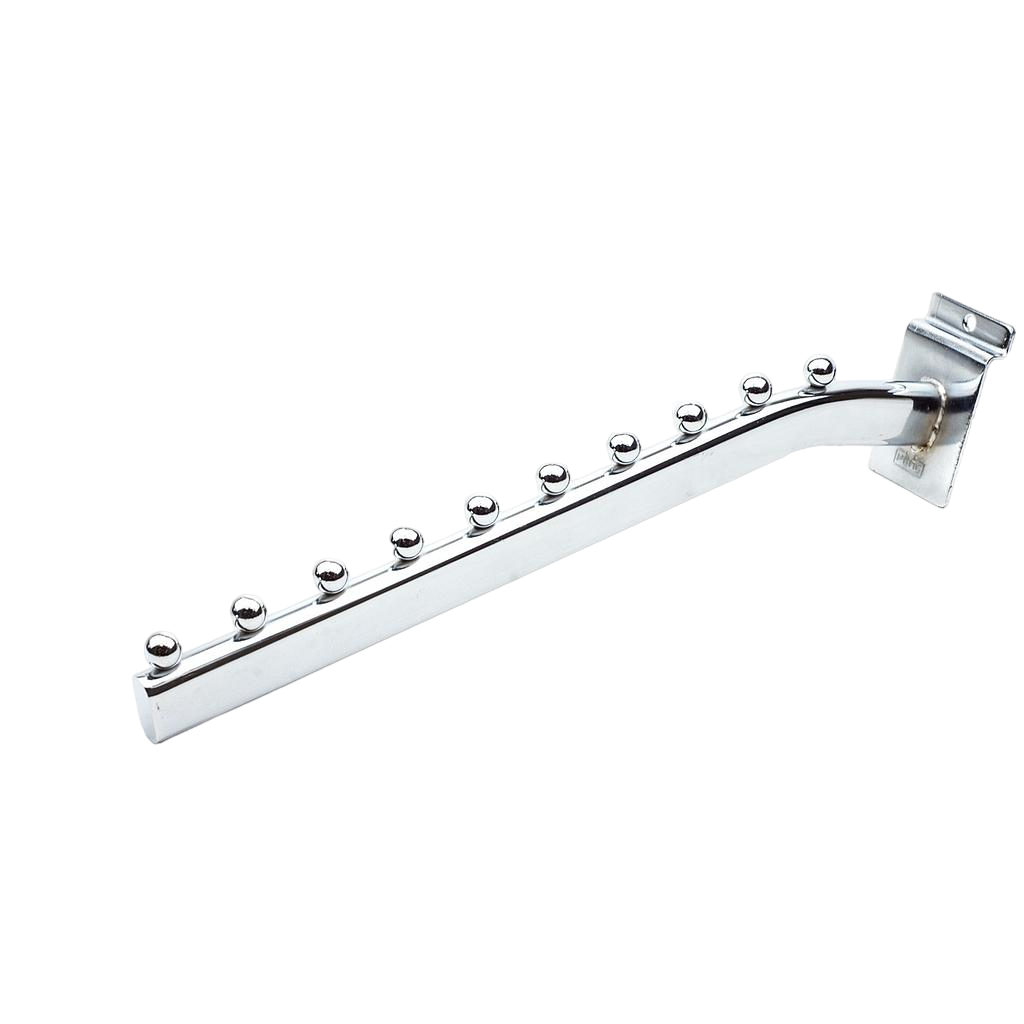 椭圆10珠电镀板钩35cm colgador Inclinado para lama 10 Bolas