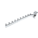 Appendiabiti inclinato per 10 palline, listello da 35 cm