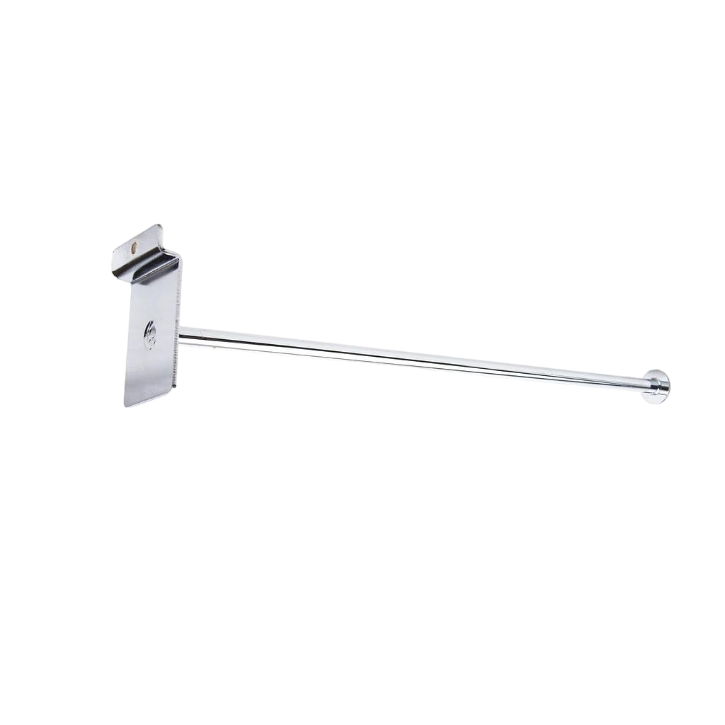 Colgador Con Tope Para Panel de Lamas 40 Cm 10 Mm