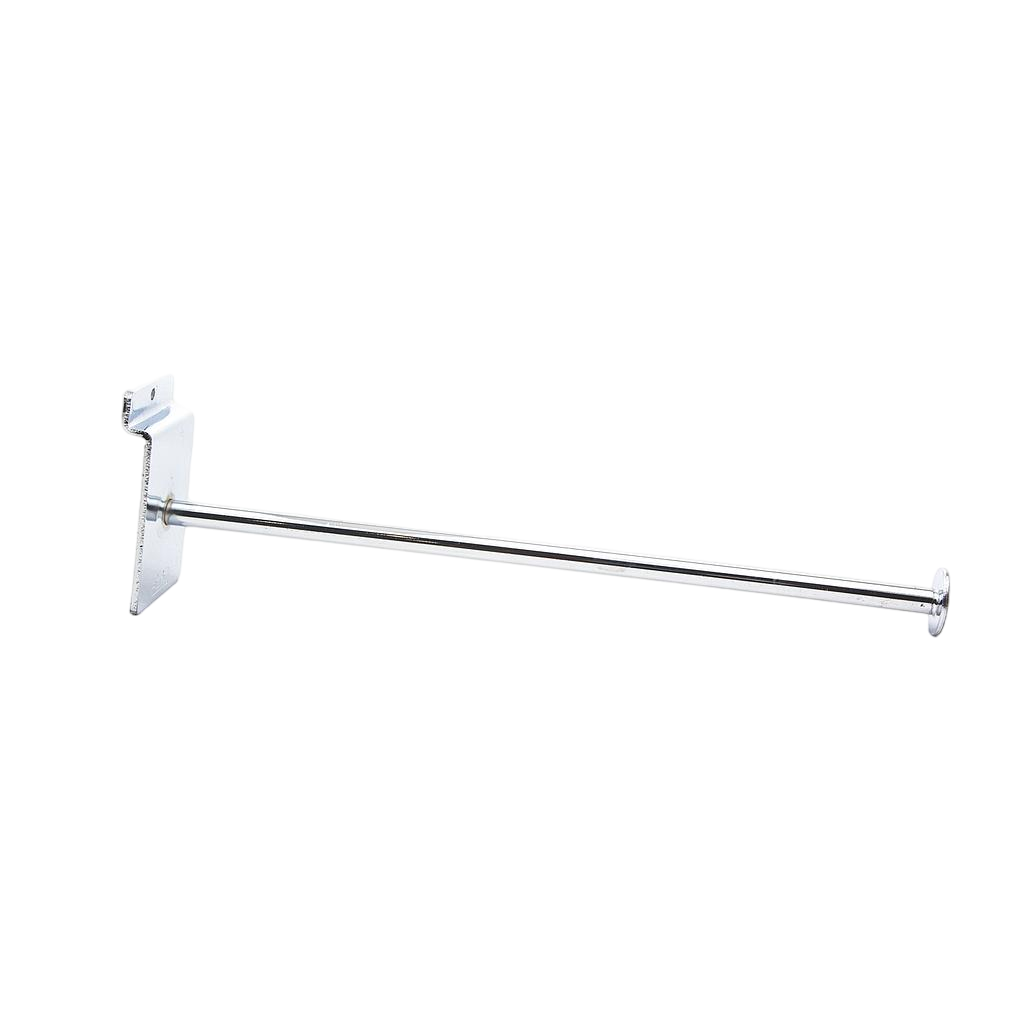 Colgador con tope para panel de lamas 30 cm 10 mm