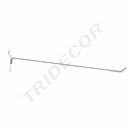 Hooks for slat panel 40cm 6mm 100 units/box