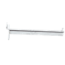 椭圆一钉电镀板钩 Golgador Con 1 Clavo para Panel de lama 30cm