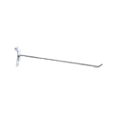 加粗电镀板钩 Gancho Cromado para Pane de lama 8mm 35cm 50/caja