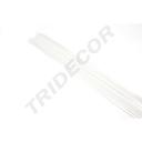 WEISSE MDF-LEISTE 240 CM