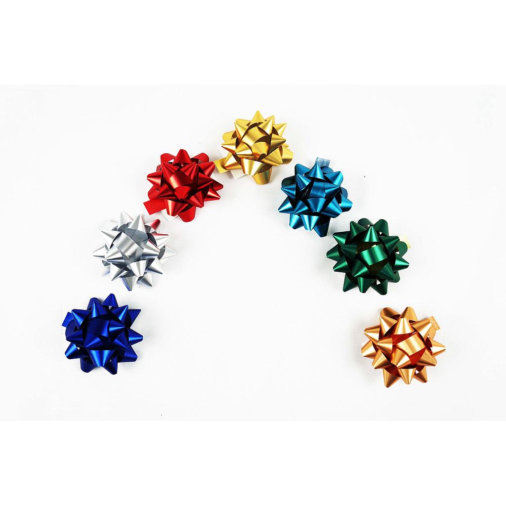 金属色粘性星形贴 5X5X3cm 100片/盒