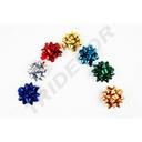 Estrellas Adhesivas Colores Metálicos 5X5X3cm 100 unidades/Caja