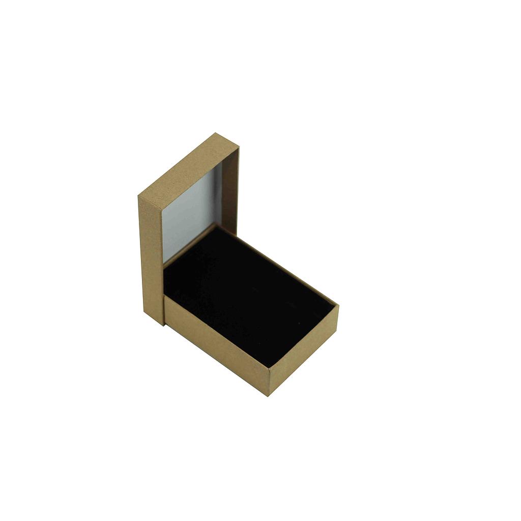 Natural color jewelry box. 12X8X3 cm. 24 units per package