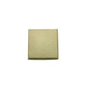 Scatola dorata con materiale ruvido, 6X6X2CM, 24 pezzi