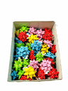Stelle adesive di vari colori pastello con punti 15mm/50pz 31262/68262