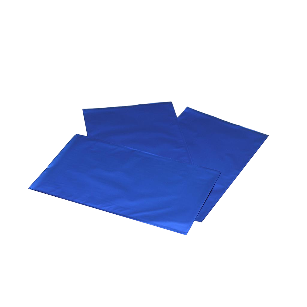 Blue Metallic Envelope 50X35cm 100 units/Pack