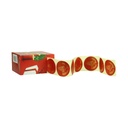 Happy Holidays Round Red Background Sticker 250 Box