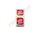 Egatina 'Happy Holidays' Tree Motif 4X4cm 500 Roll