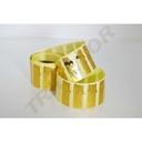 Pegatina Dorada Felices Fiestas 500 Unidades 5X2Cm Rollo De 500