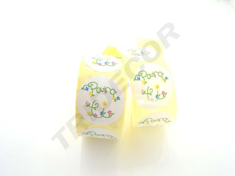 Aufkleber für Geschenke 500 Einheiten