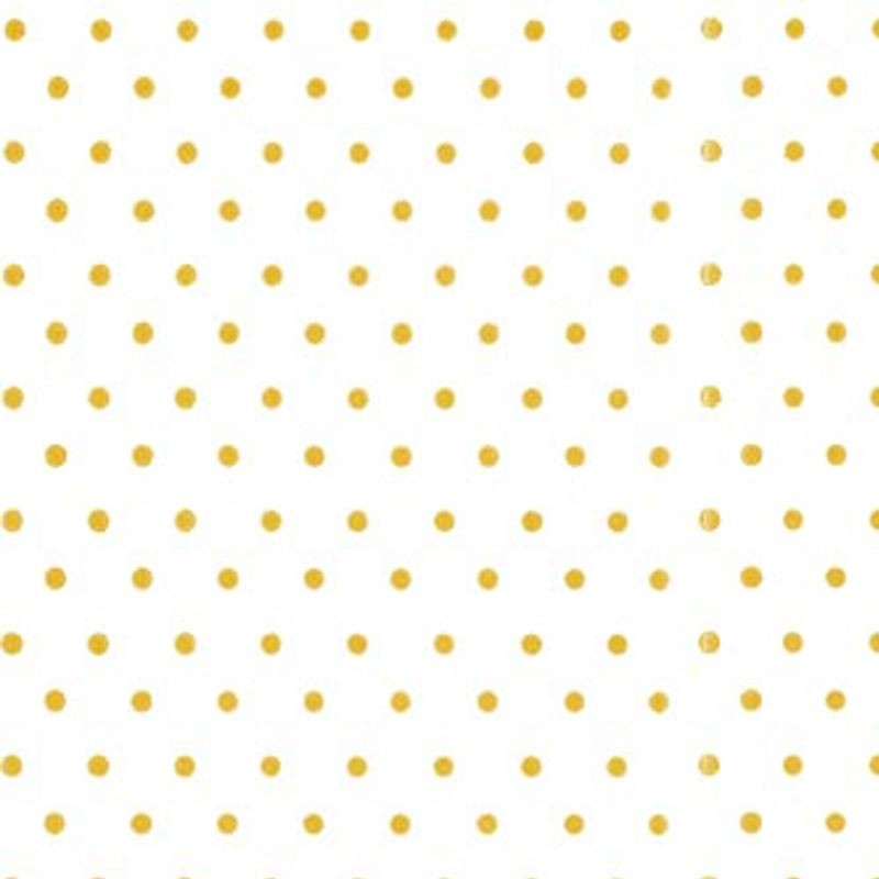 White Tissue Paper with Golden Dots 75X50cm 100 units