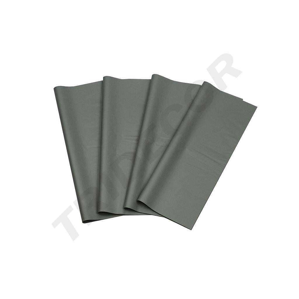 银色薄纸 62X86cm 100 张 Papel Seda Plata 62X86cm 100undes