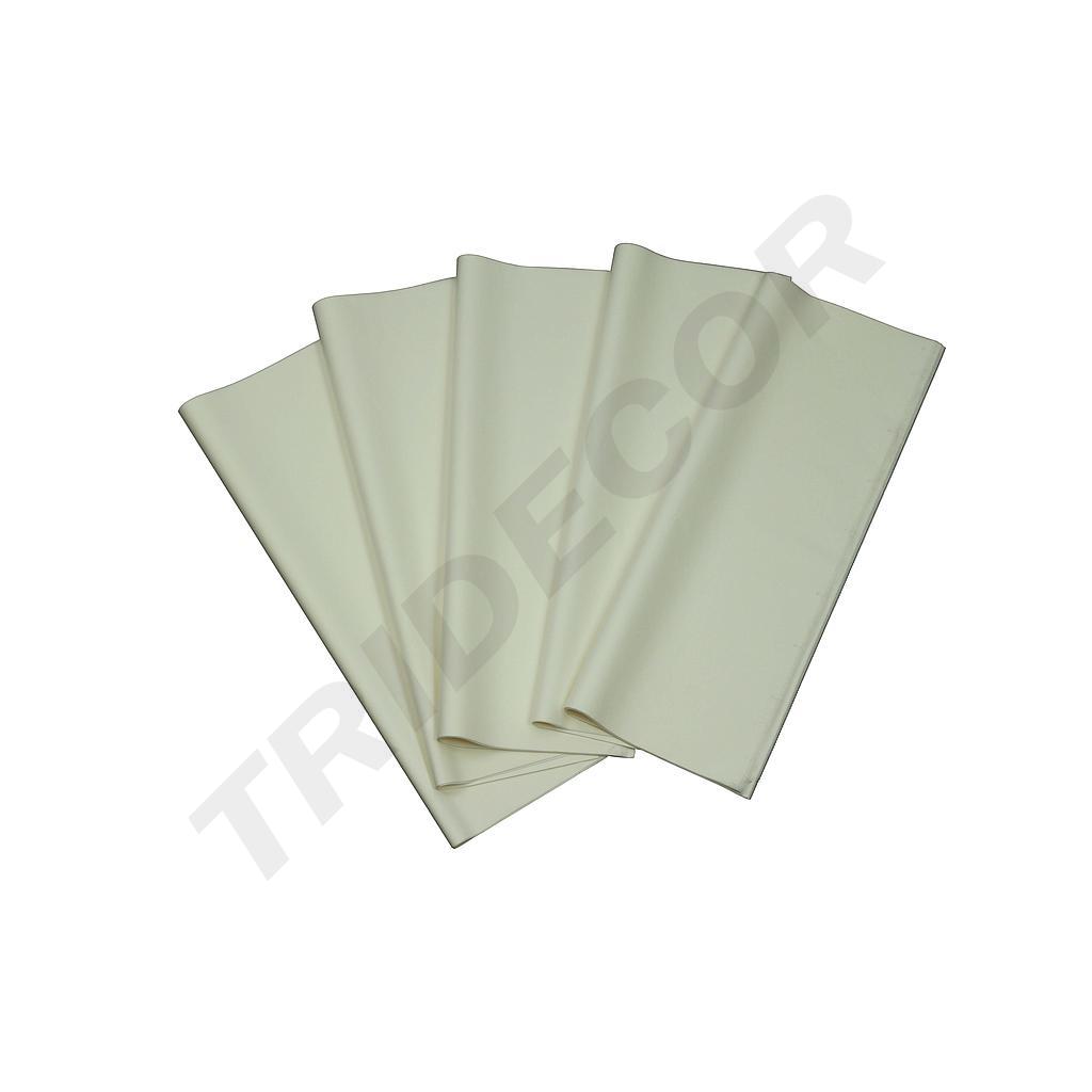 白色薄纸  Papel Seda Color Blanco 62X86cm 100undes