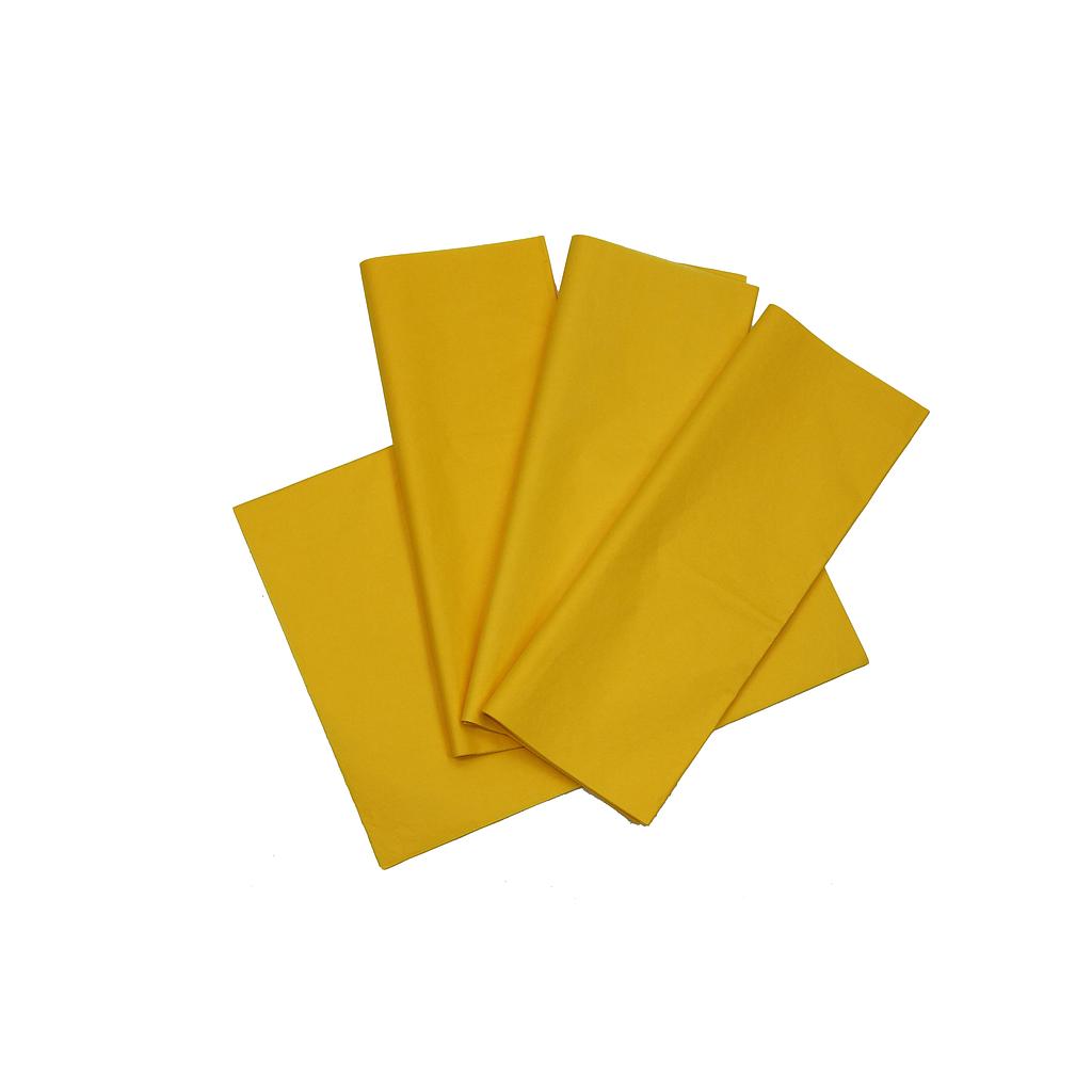 Yellow Tissue Paper 75X50cm 100 units