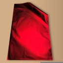 Red Metallic Envelopes with Adhesive, 35X50+6cm, 100 units