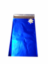 Blue Metallic Envelopes with Adhesive, 25X40+6cm, 100 units