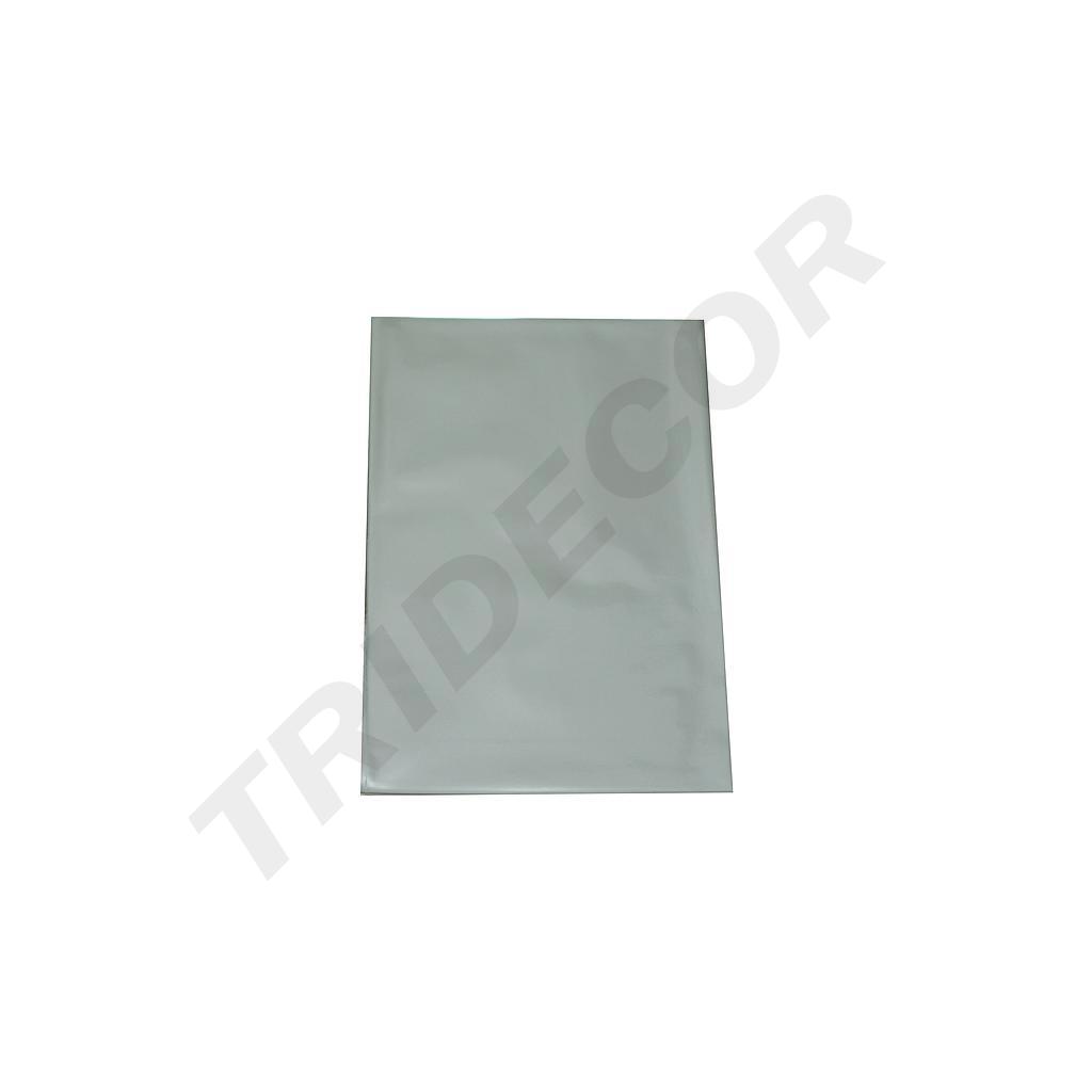 Bolsas Metalizadas Color Plata 25X15 Cm 100 Unidades