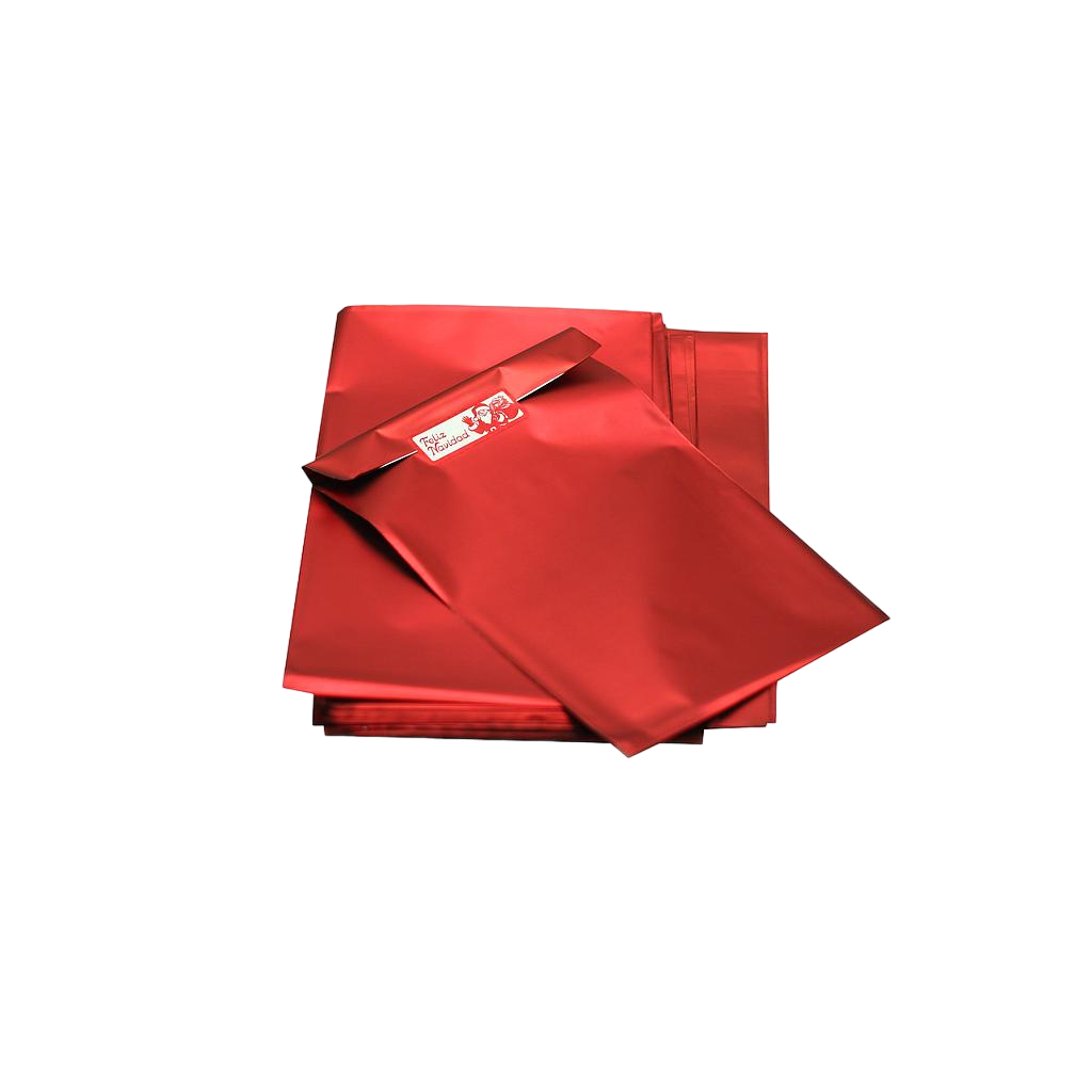 Red Metallic Envelope 25X15cm 100 units/Pack