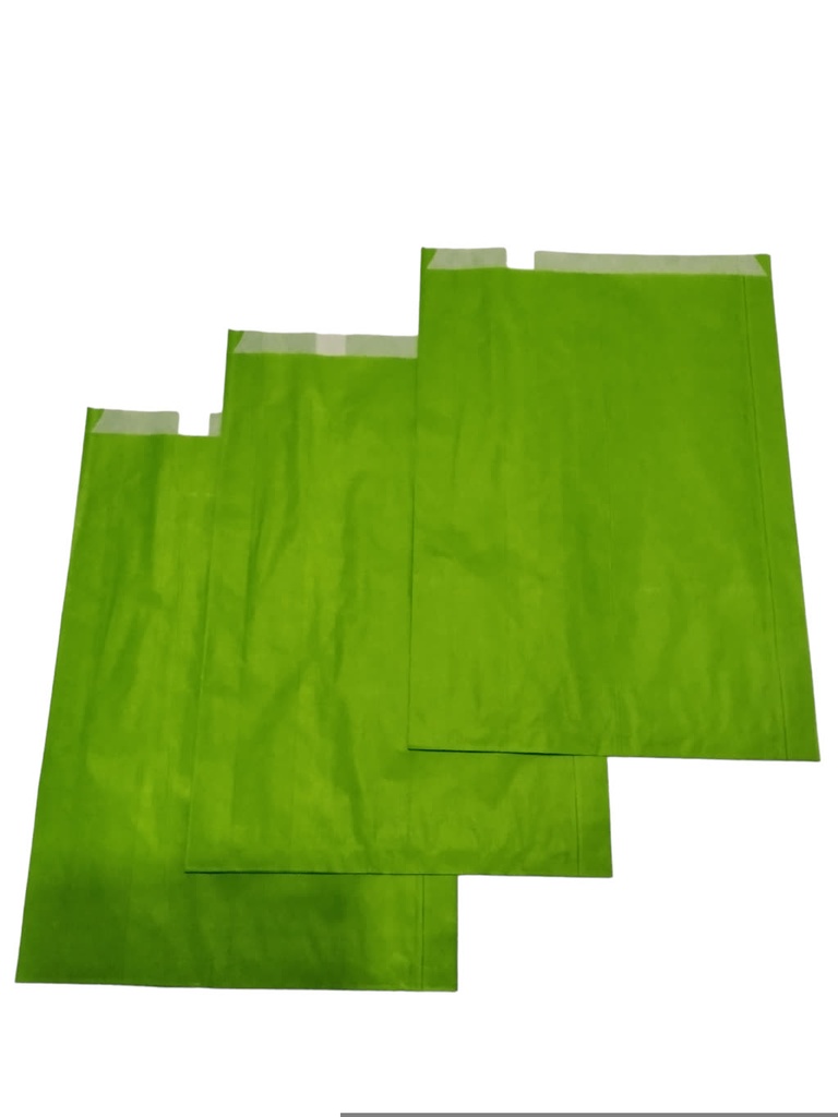 Light Green Cellulose Paper Envelope 26X38cm 100 units/Pack