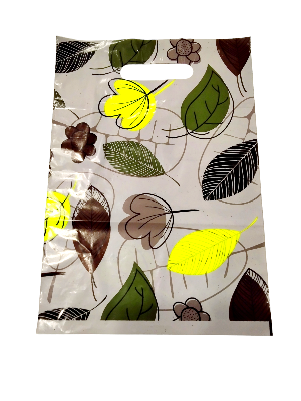 Plastic Bag Die-Cut Handle 25x35cm Sheets 100 /Pk