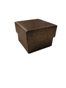 Brown Jewelry Box 5X5X3.5cm 24 units/Pack