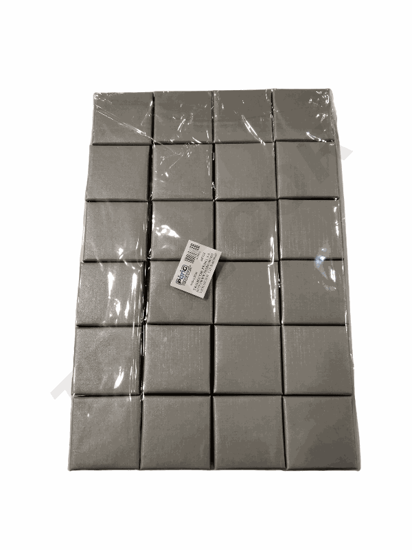 Silver Jewelry Box 5X5X3.5cm 24 units/Pack