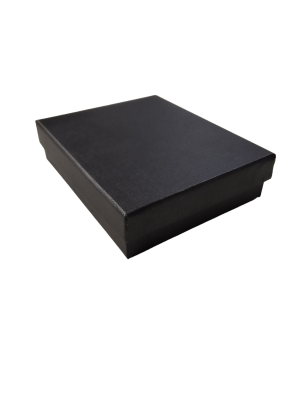 Black Jewelry Box 10X12X3cm 12 units/Pack