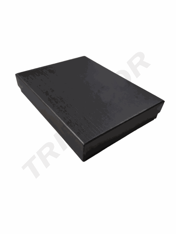 Black Jewelry Box 12.5X16.5X2.8cm 12 units/Pack