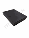 Caixa Joias Preta 12,5X16,5X2,8cm 12 unidades/pacote