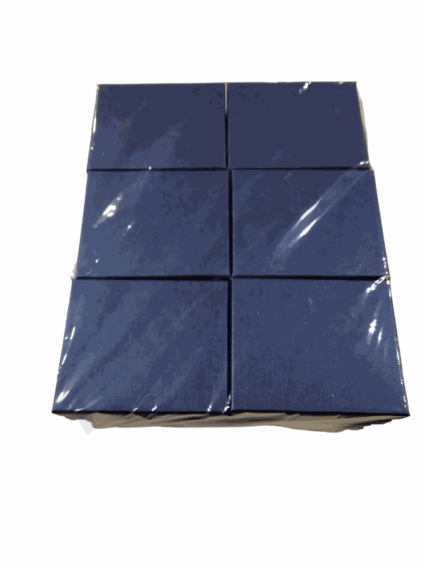 Cajita Joyería Azul 10X12X3cm 12Uds/Paq  20pq/caja