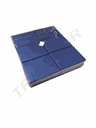 Cajita Joyería Azul 12.5X16.5X2.8cm 12Uds/Paq 