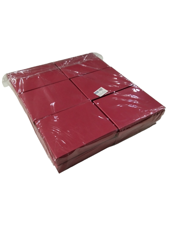 Red Jewelry Box 12.5X16.5X2.8cm 12 units/Pack